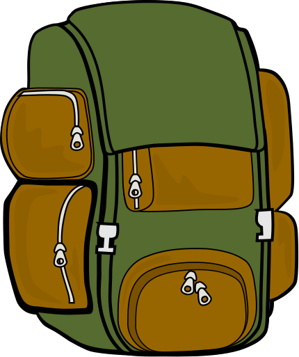 Hiking Backpack Clipart   Clipart Panda   Free Clipart Images