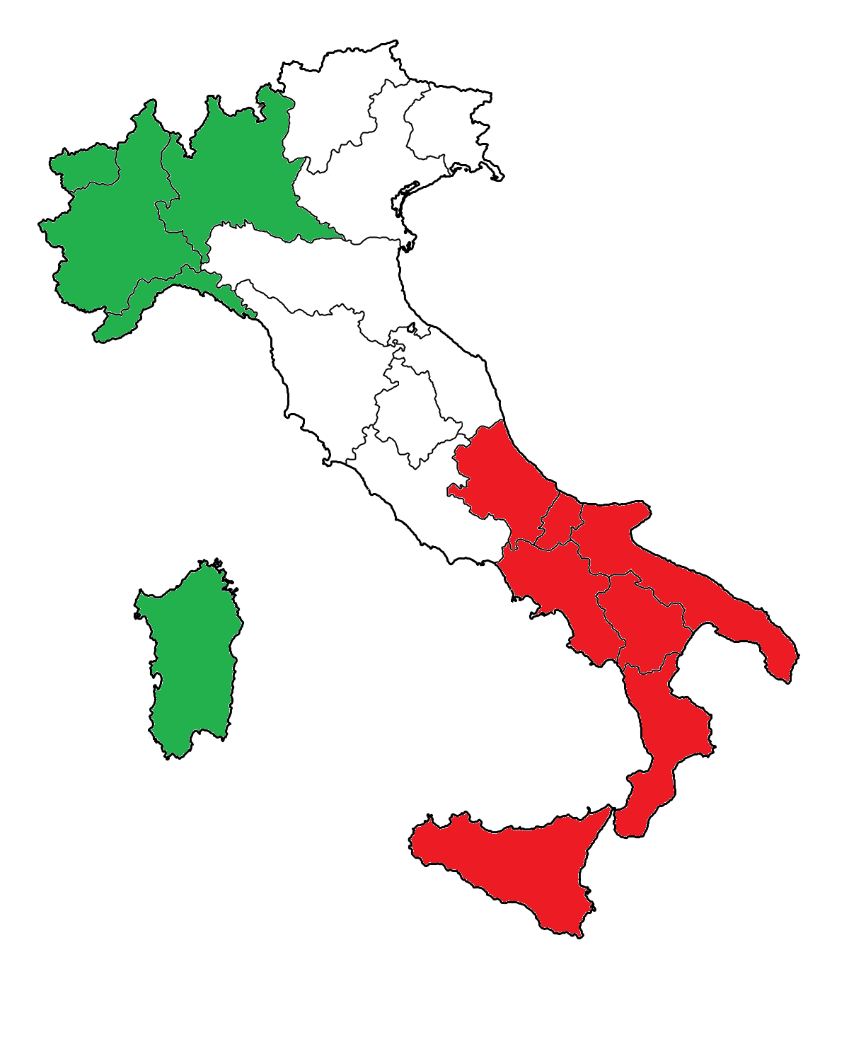 Italy Map   Clipart Best