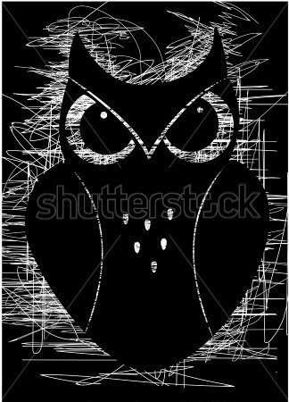 Night Owl Stock Vector   Clipart Me