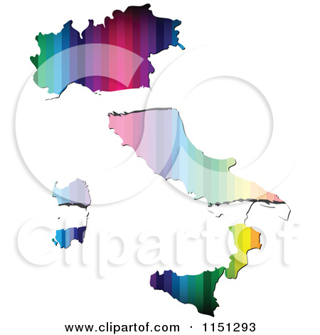 Royalty Free  Rf  Italy Map Clipart Illustrations Vector Graphics  1
