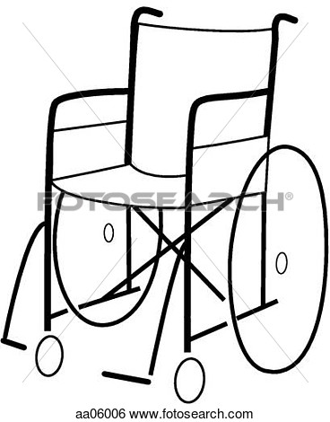 Stock Illustratie   Wheelchair  Fotosearch   Zoek Clipart Tekeningen