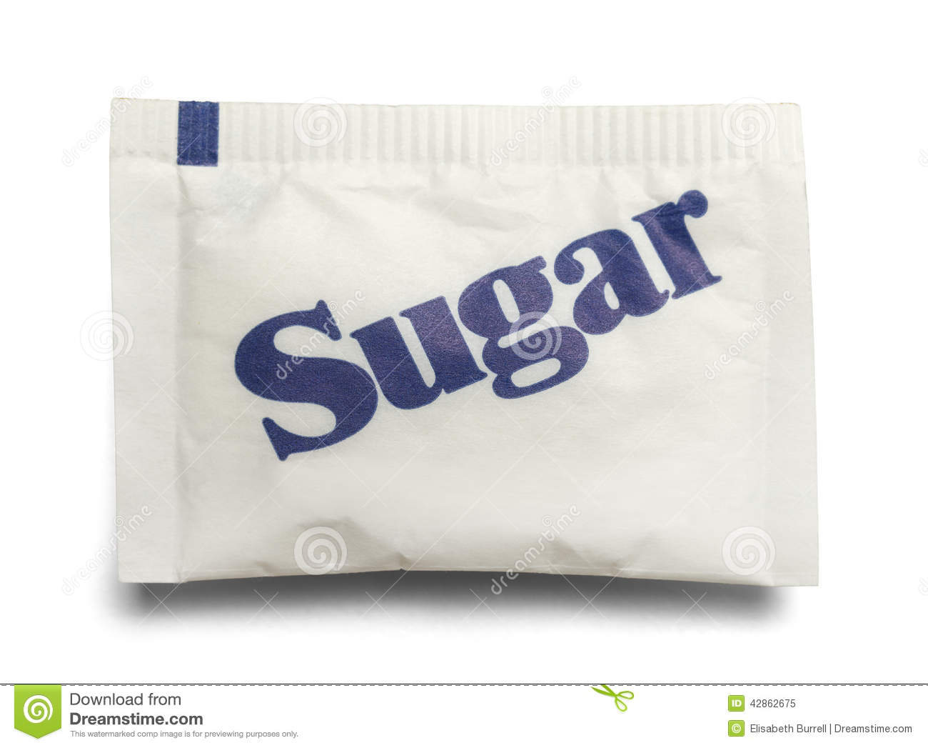 Sugar Packet Stock Photo   Image  42862675