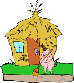Brick House Three Little Pigs   Clipart Panda   Free Clipart Images