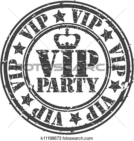 Clipart   Grunge Vip Party Rubber Stamp Vect  Fotosearch   Search    