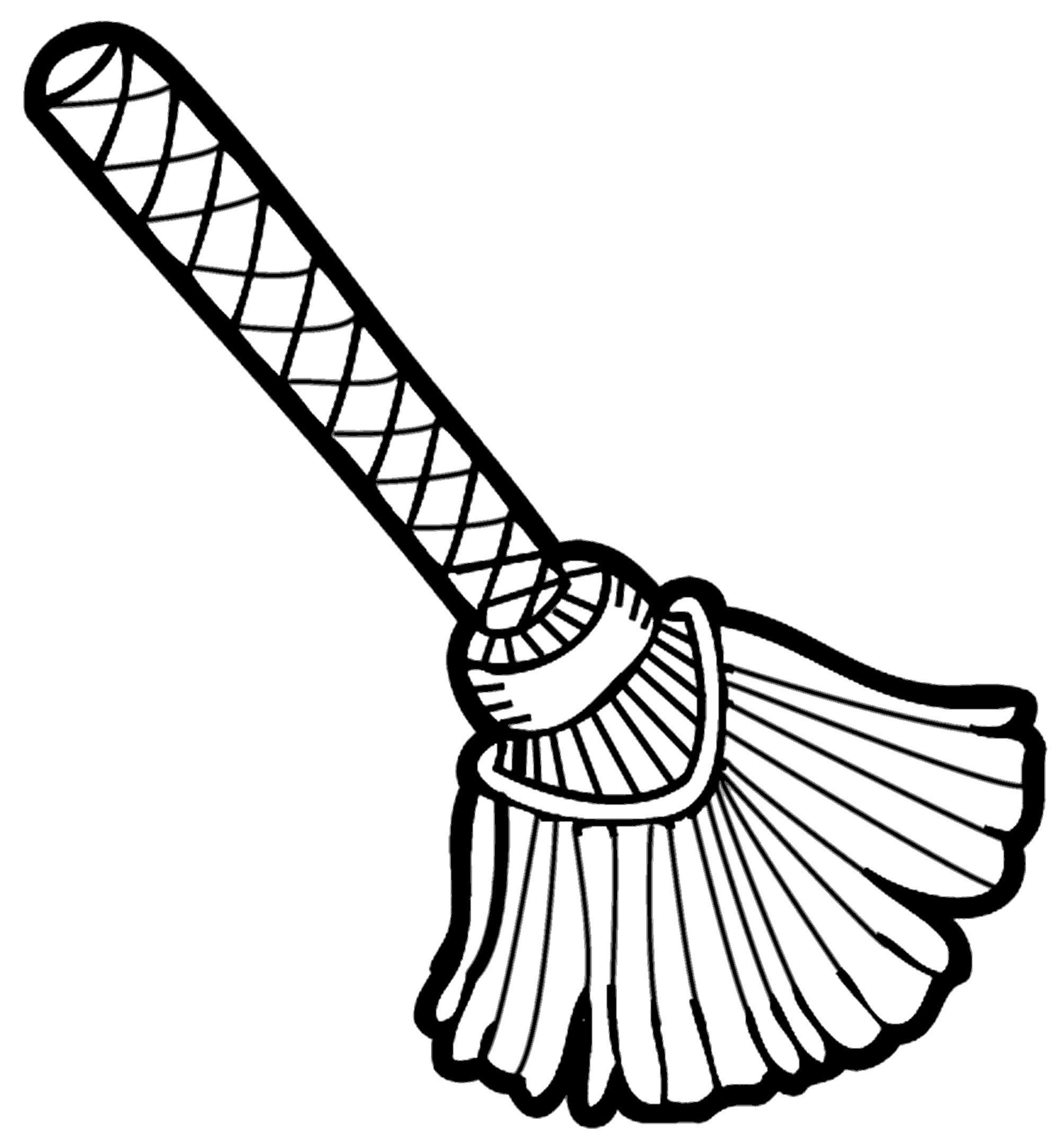 Dust Up Clipart Broom Clipart Black And White Broom 003 Jpg