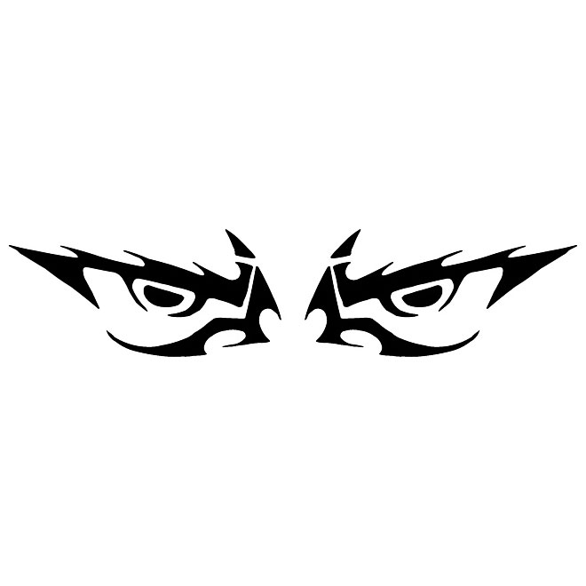 Evil Eyes Vector Clip Art   Download At Vectorportal