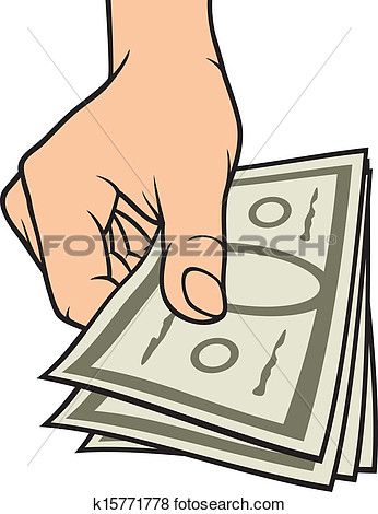 Hand Giving Money  Hand With Money Hand Holding Banknotes Money In