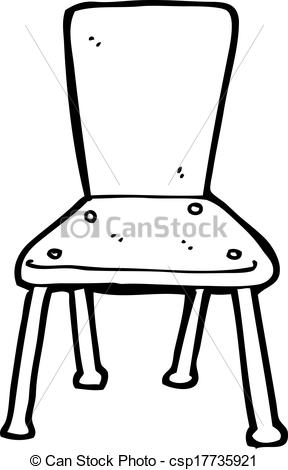 Illustration Of Cartoon Old School Chair Csp17735921   Search Clipart