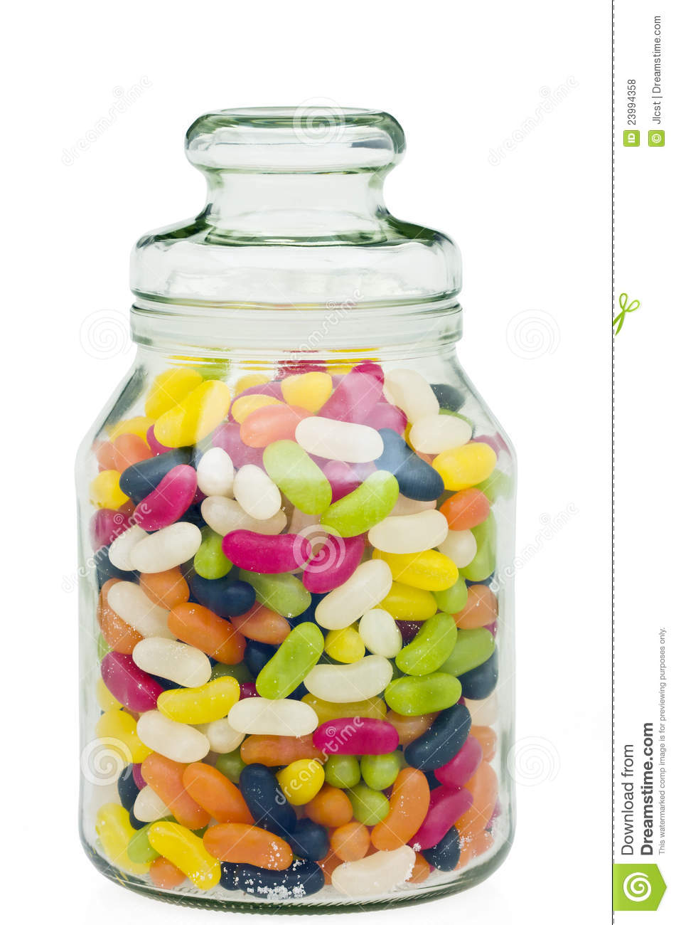 Jar Of Jelly Beans Clip Art Jelly Beans In A Candy Glass