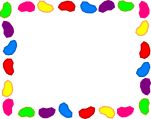 Jelly Bean Background Rainbow Clip Art At Clker Com   Vector Clip Art