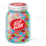 Jelly Bean Jar Book Covers