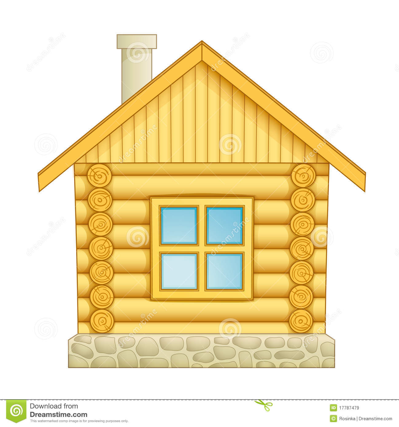Log House Clip Art