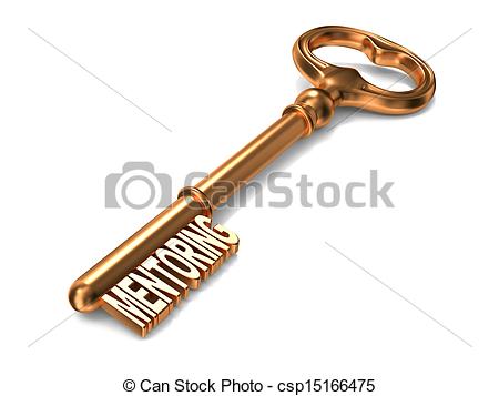 Mentoring   Golden Key On White    Csp15166475   Search Eps Clipart