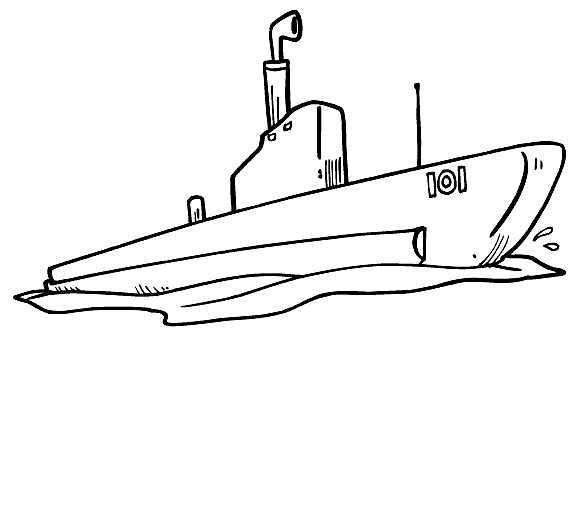 Navy Submarine Coloring Pages   Coloring