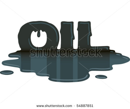 Oil Spill Clipart Oil Spill   Stock Vector