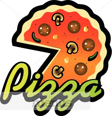 Png Jpg Eps Word Tweet Pizza Sign Clipart The Pizza S Here This