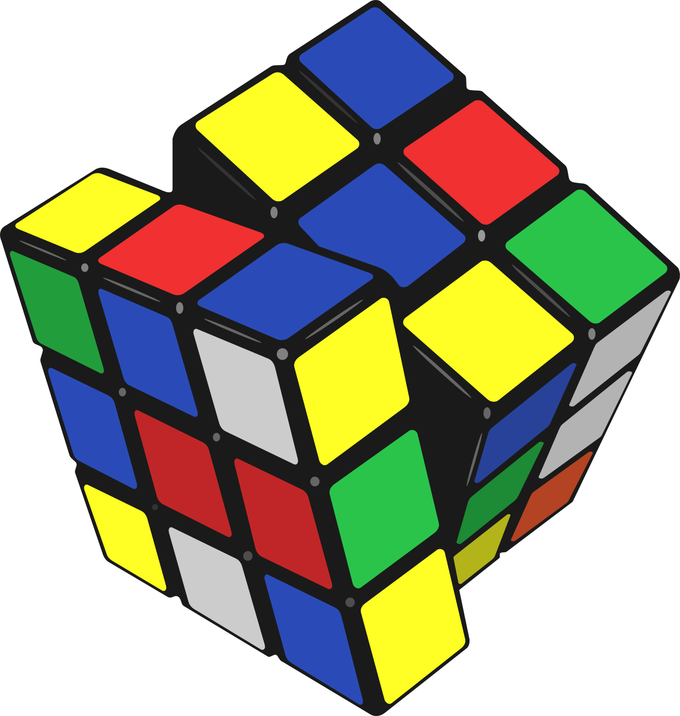 Snap Cube Clip Art Clip Art  Cube Of Rubik