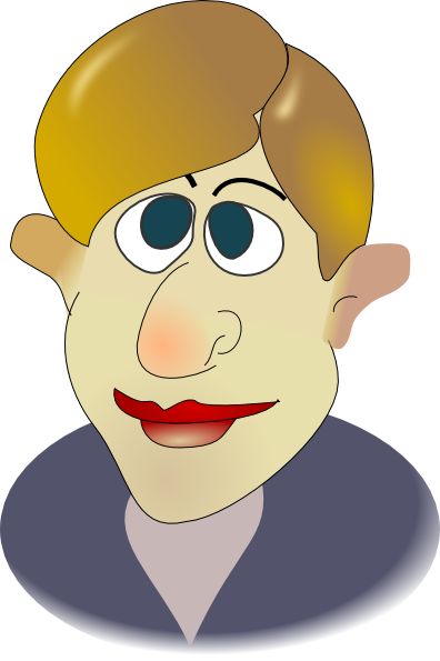 Cartoon Man Face Clip Art At Clker Com   Vector Clip Art Online