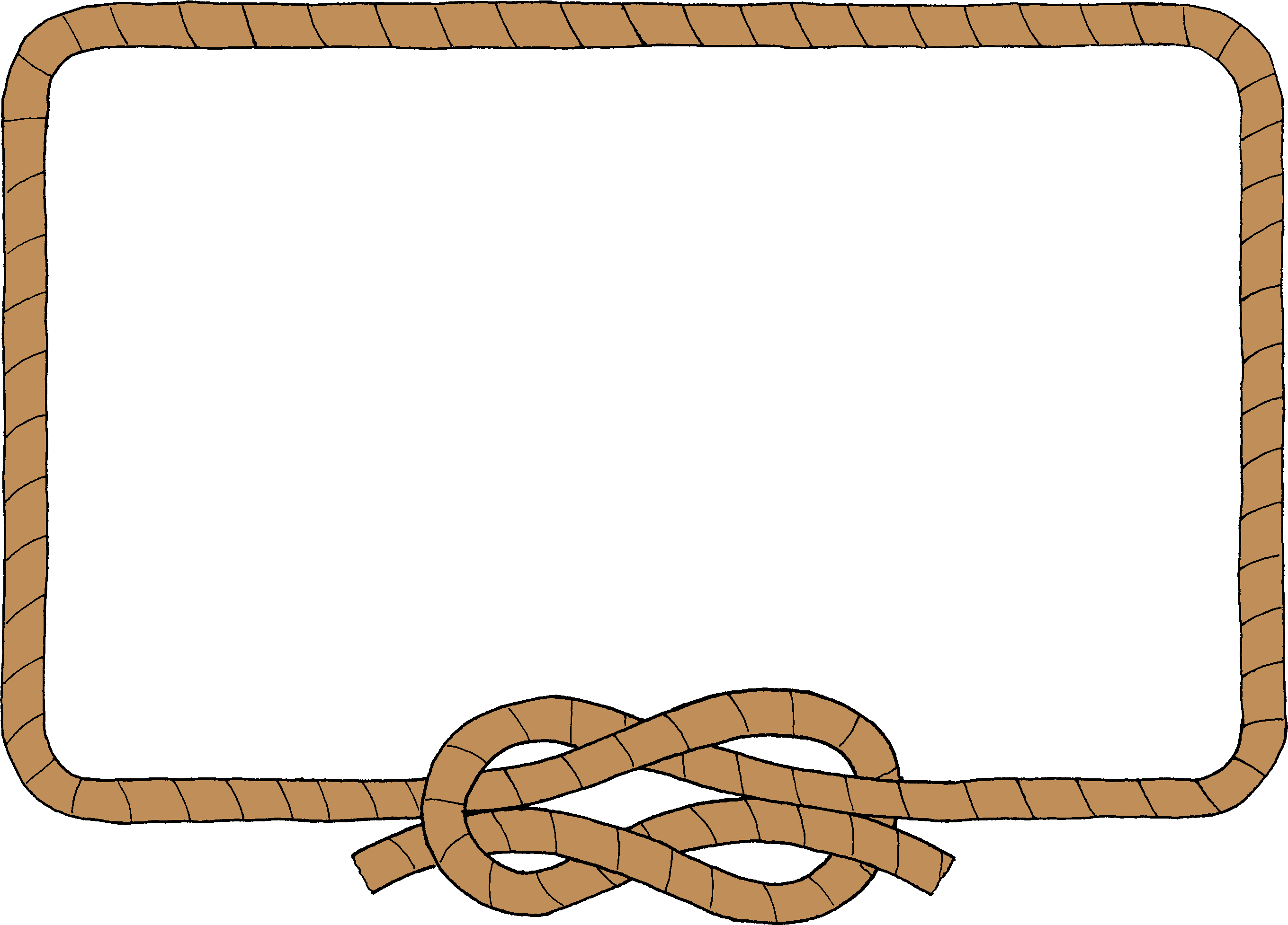 Clipart Usscouts Org Library Odds And Ends Miscellaneous Rope Border