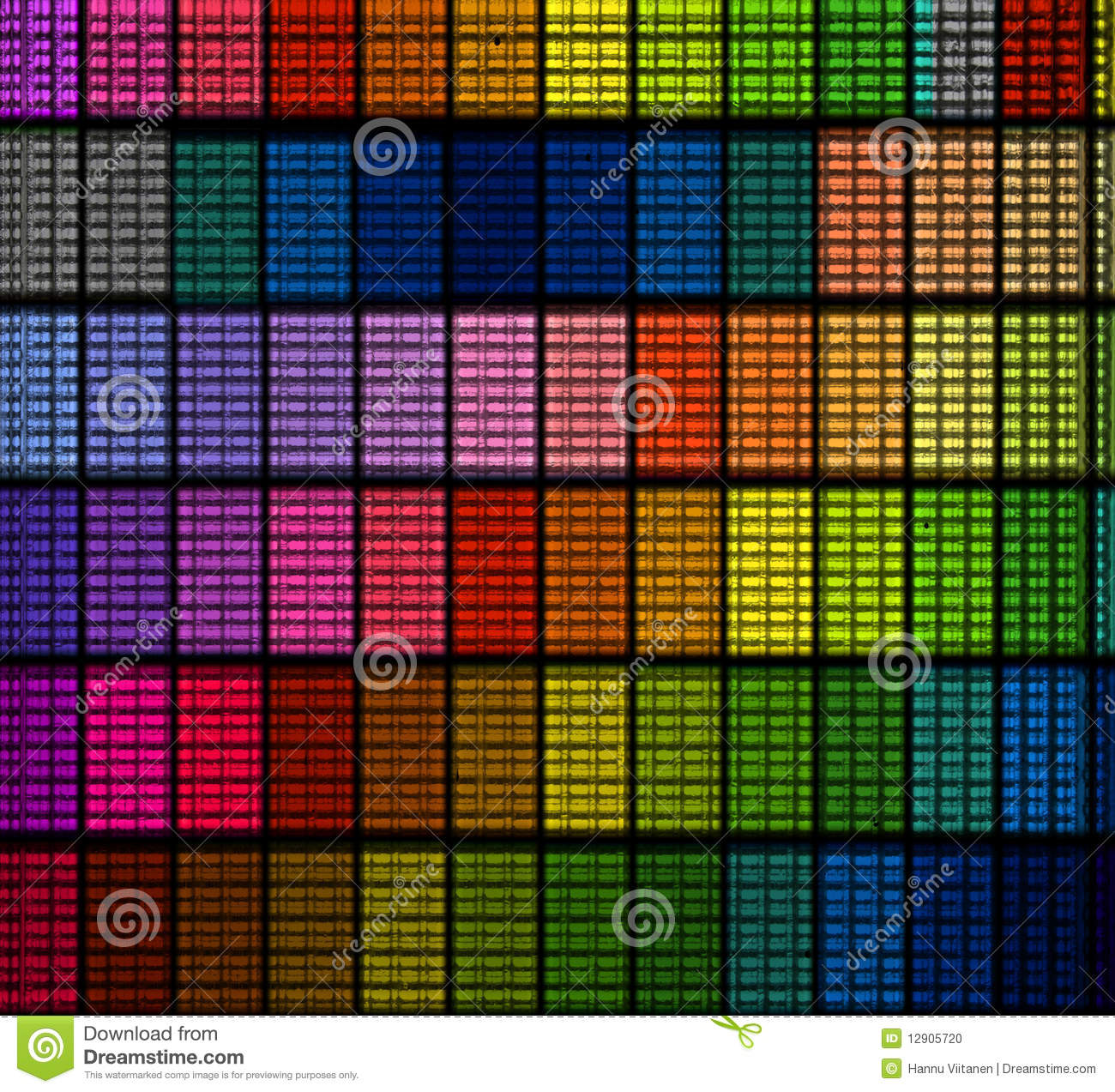 Colored And Textured Transparent Rectangle Glass Tiles Patterns