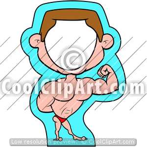 Coolclipart Com   Clip Art For  Guy Muscle Body   Image Id 158047