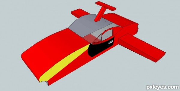 Creation Of Flying Car  Final Result
