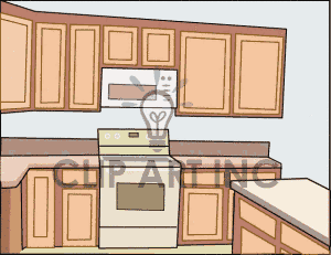 Kitchen On Kitchen Clip Art Pictures Vector Clipart Royalty Free