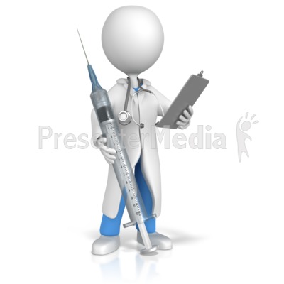 Or Nurse With Syringe And Clipboa   Medical And Health   Great Clipart