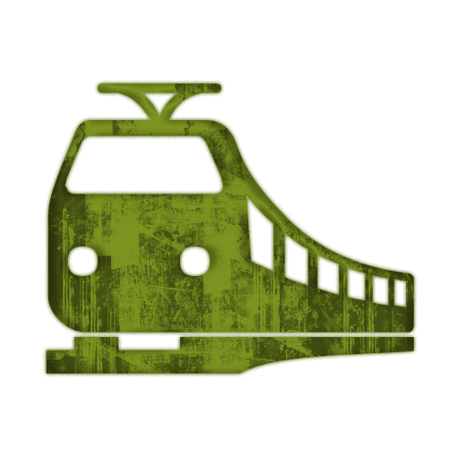 Passenger Train Transit Icon  038970   Icons Etc