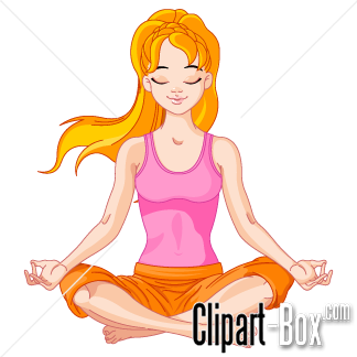 Related Girl Yoga Cliparts