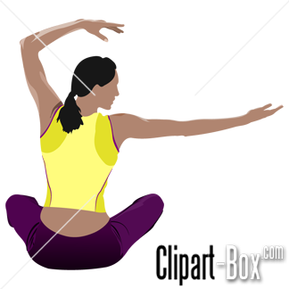 Related Yoga Girl Cliparts