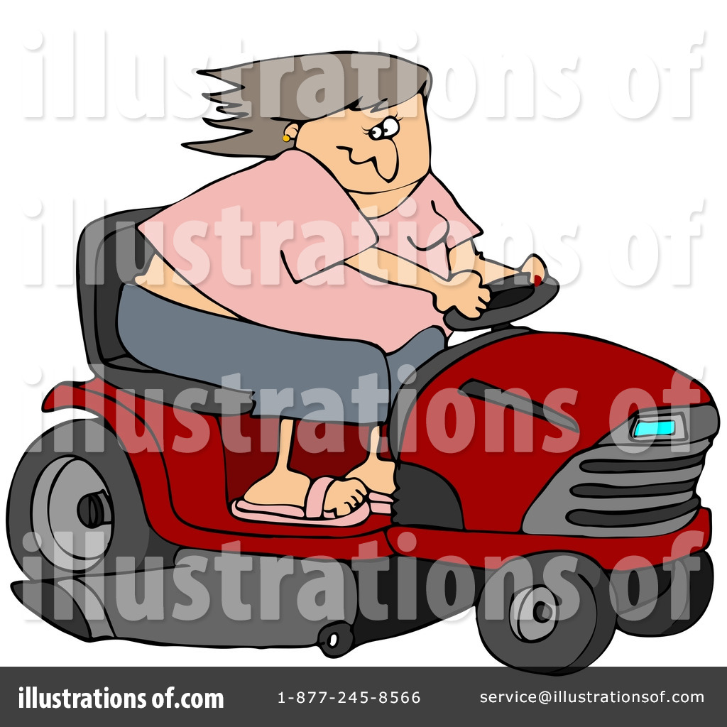 Royalty Free  Rf  Lawn Mower Clipart Illustration  30803 By Dennis Cox