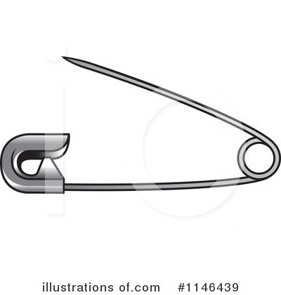 Royalty Free  Rf  Safety Pin Clipart Illustration  1146439 By Lal