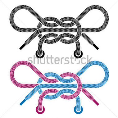 Source File Browse   Signs   Symbols   Vector Shoe Lace Knot Symbols