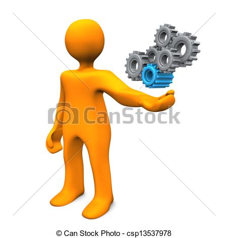Stock Illustration   Mechanical Engineer   Stock Illustration Royalty