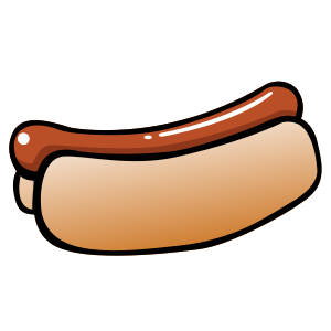 Summer Hot Dog Clipart Vector Clip Art Online Royalty Free Design