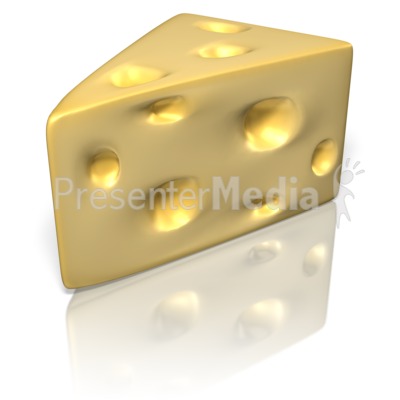 Swiss Cheese Wedge   Presentation Clipart   Great Clipart For