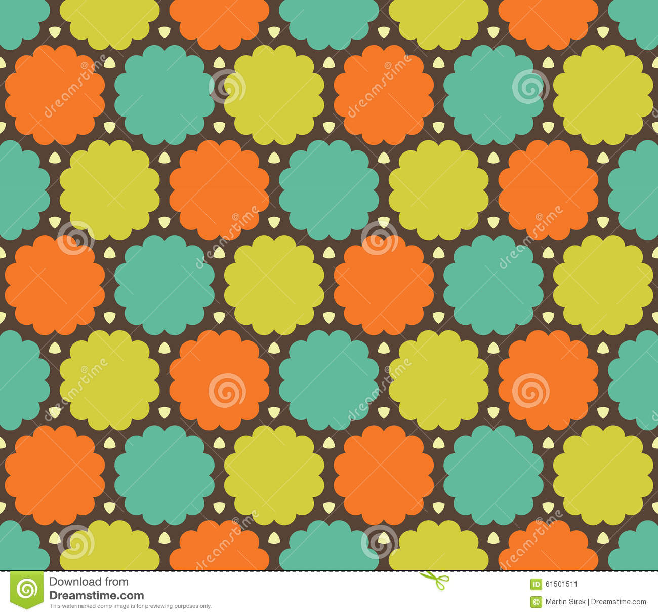 Vector Modern Seamless Colorful Geometry Cloud Pattern Color Abstract