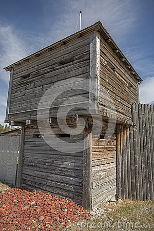 Wooden Fort Building Stock Photography   Image  26937942