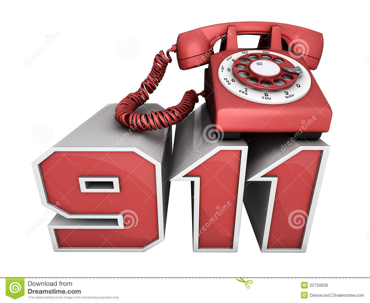 911 Phone Royalty Free Stock Photos   Image  22750638