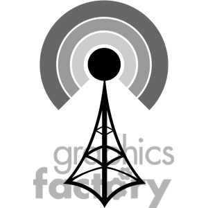 Cell Tower Icon Http   Www Graphicsfactory Com Clip Art Business    