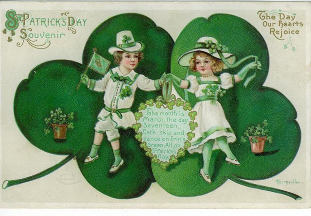Click One Of The Free Vintage St  Patrick   S Day Cards Below To