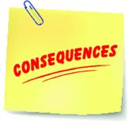 Consequences Clipart And Illustrations