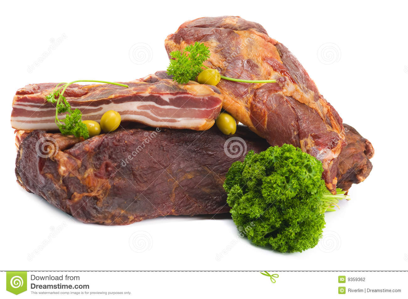 Dried Meat Stock Photography   Image  9359362