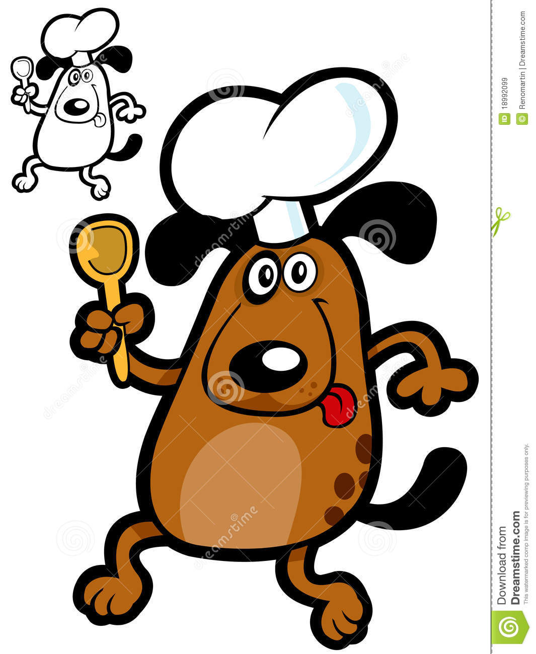 Funny Chef Clipart Funny Chef Dog