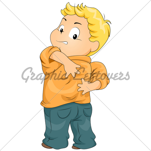 Itchy Back   Gl Stock Images
