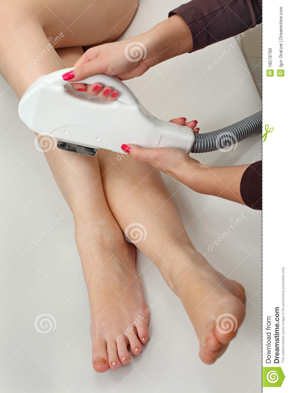 Laser Hair Removal Royalty Free Stock Images   Image  18578799