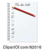 Royalty Free  Rf  To Do List Clipart   Illustrations  1
