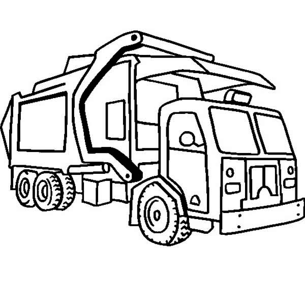 Garbage Truck Clipart   Cliparts Co