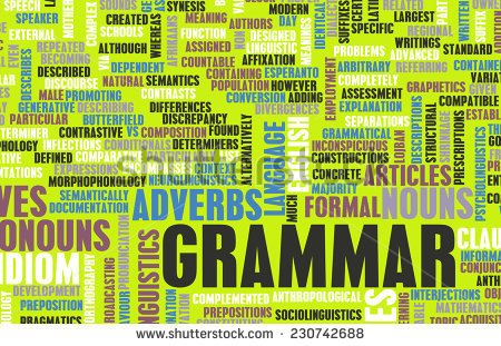 Grammar Learning Concept And Better English Art   Stock Photo